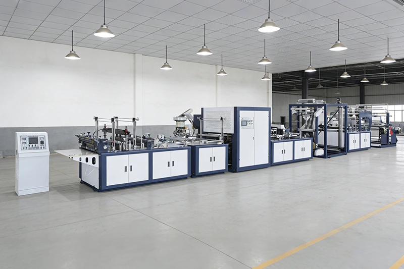 Vilka maskiner behövs för att göra påsar?