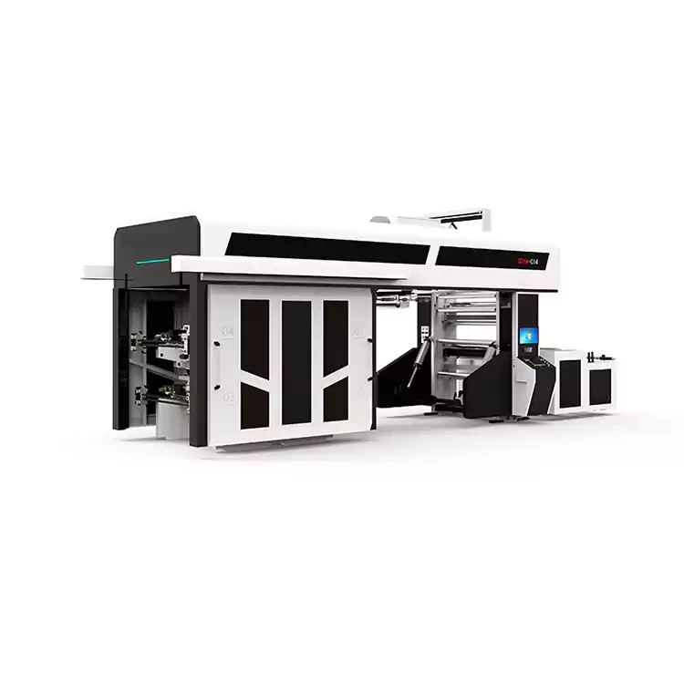 4-8 färger Flexographic Ci Plastic Flexo Printing Machine