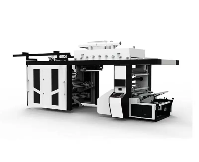 4 färger Central Impression Flexographic Press