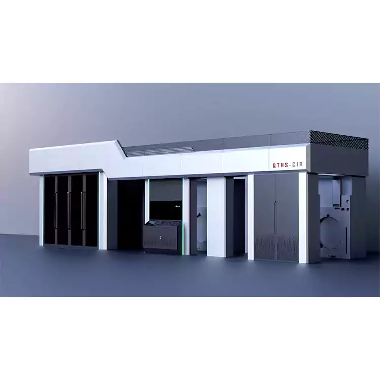 8 färger Full Servo-Drive Central Drum Flexo Printing Machine