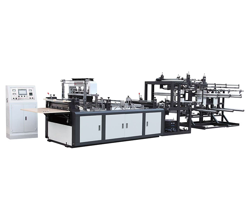 Helautomatisk höghastighets non-woven blixtlåspåsmaskin