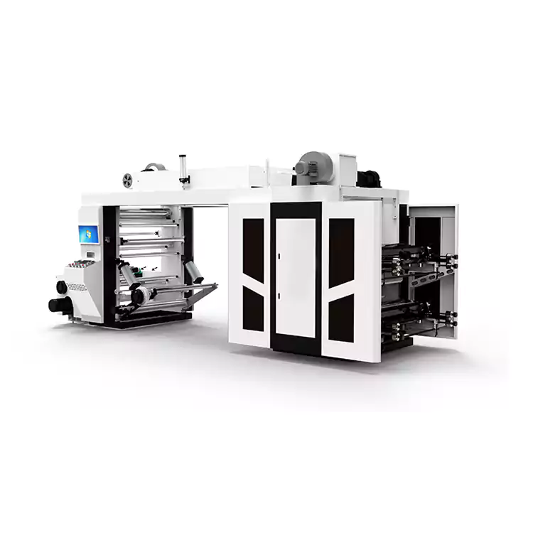 Höghastighetsstapeltyp Flexo-tryckmaskin